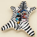 Zebra Print Trinket Dish