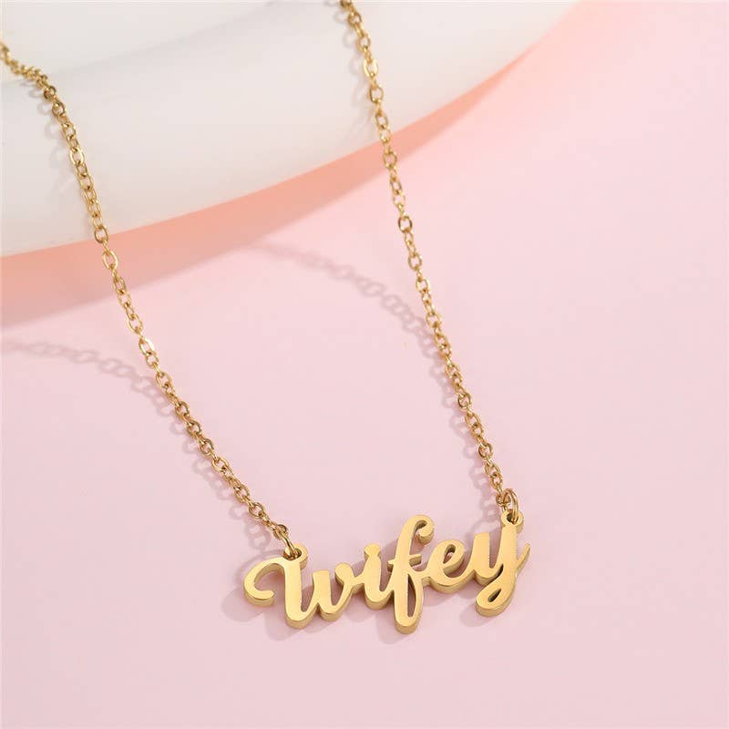 Wifey Necklace