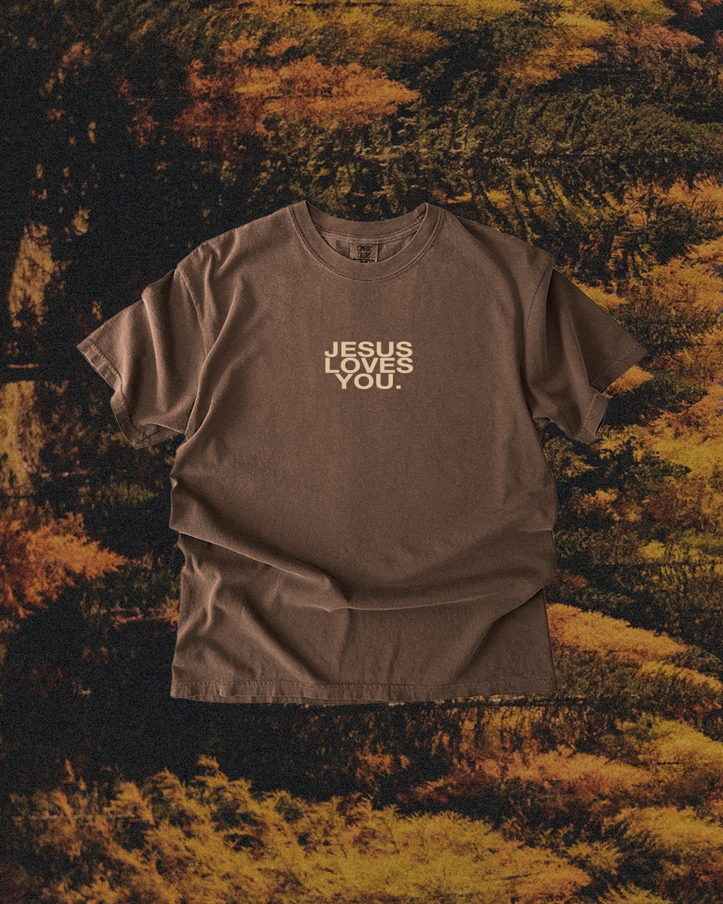 Comfort Colors Logo Tee || Espresso