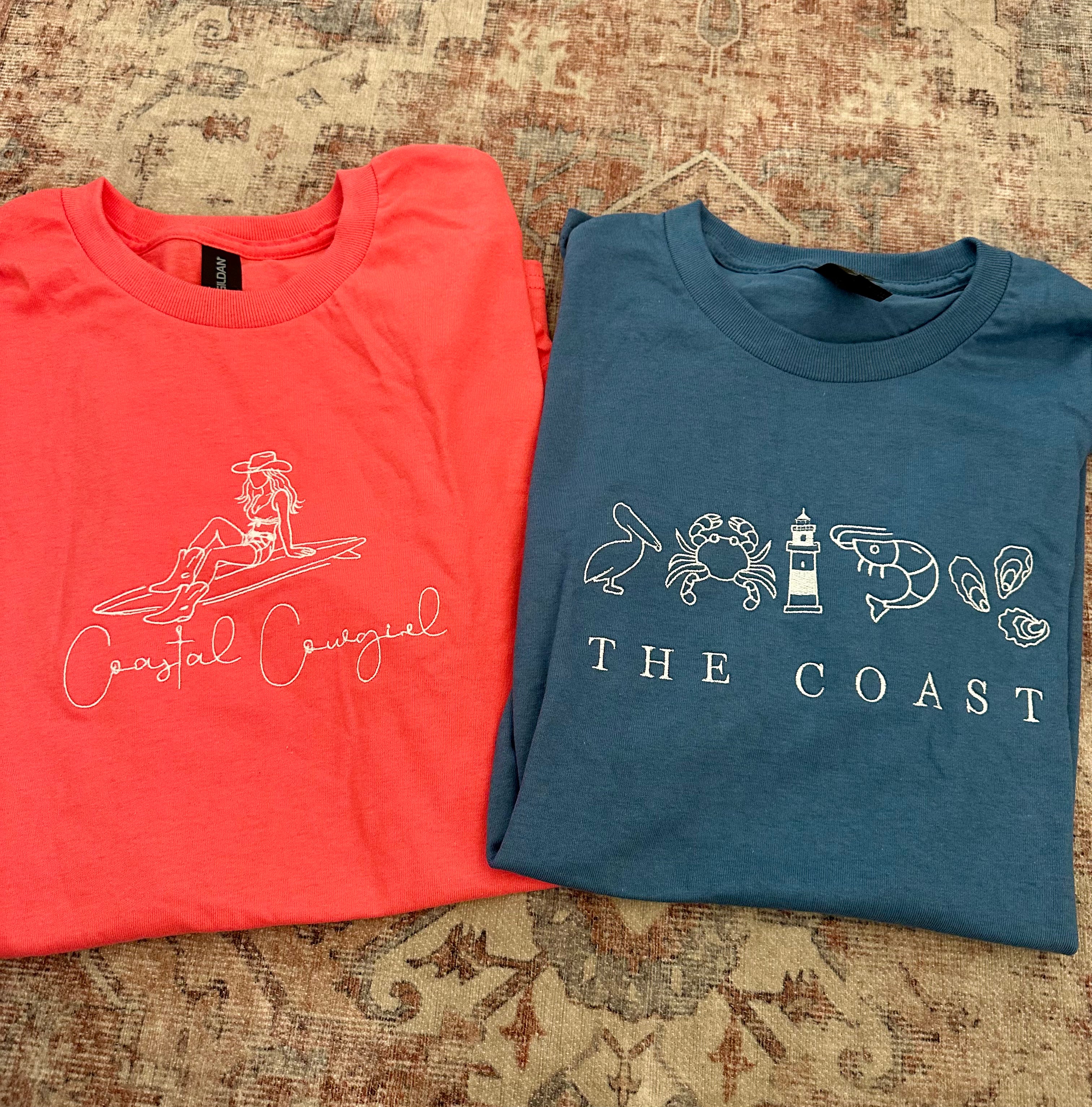 The Coast Embroidered T-Shirt