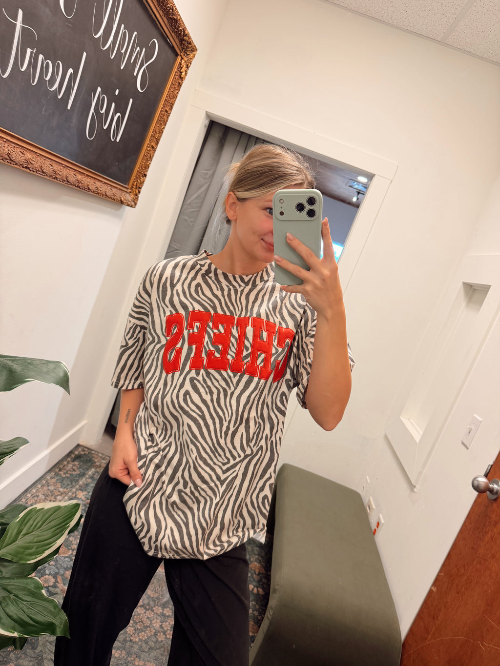 Zebra Chiefs Tee
