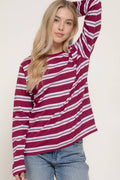 Oversized Striped Long Sleeve