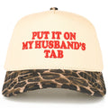 C.C PUT IT ON MY HUSBAND'S TAB Letter Trucker Hat